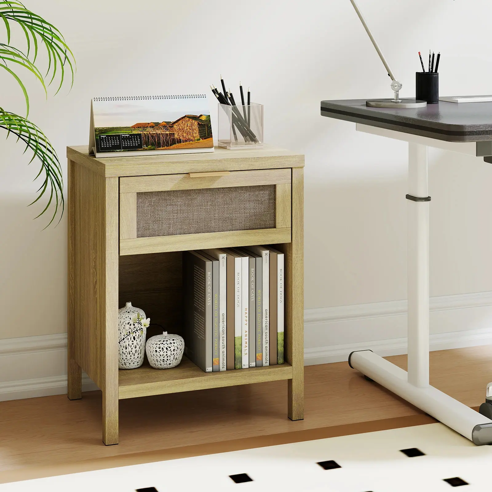 Noptiera Costway HU11414DE-NA (Natural) - 5