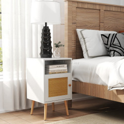 Прикроватная тумба Costway JV10924WH (White)
