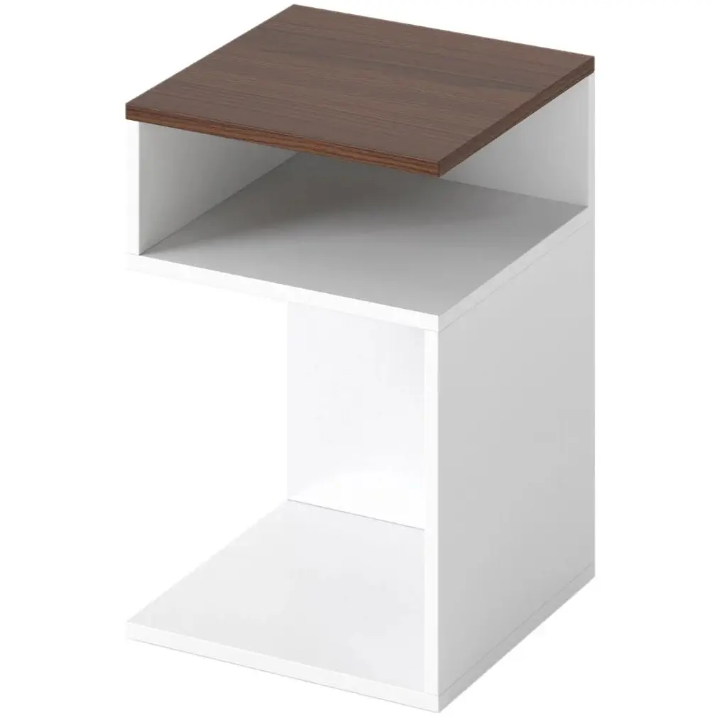 Noptiera Costway JV11241WT (White/Walnut) - 2