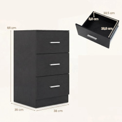 Noptiera Costway JV13152DE-DK (Black) Thumb