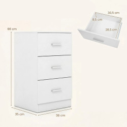 Noptiera Costway JV13152DE-WH (White) Thumb