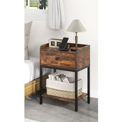 Тумба прикроватная Costway HU10500CF (Rustic Brown) Thumb