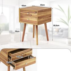 Noptiera Costway HU10553NA (Natural) Thumb