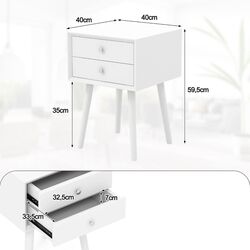 Noptiera Costway HU10553WH (White) Thumb