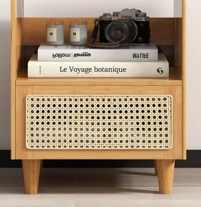 Тумба прикроватная Costway HU10554NA-1 (Natural) - 4
