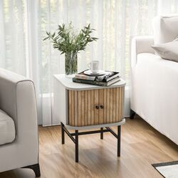 Тумба прикроватная Costway HU10557WH (White)
