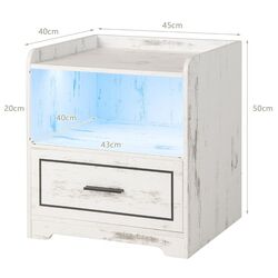 Noptiera Costway HU10563DE-WH (White) Thumb