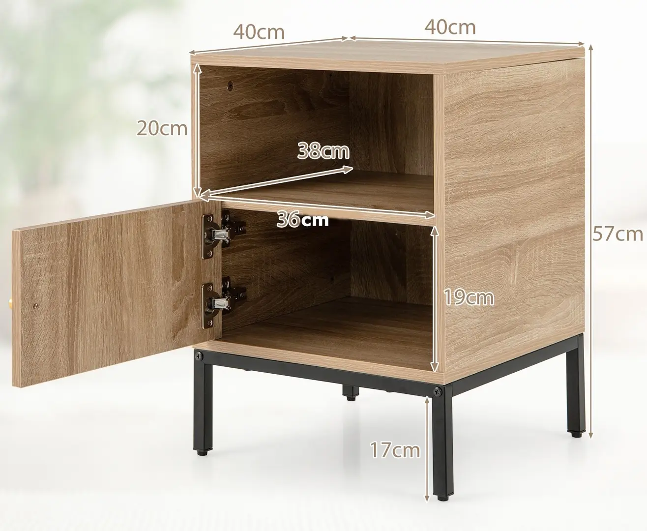 Noptiera Costway HU10620OA-1 (Natural)