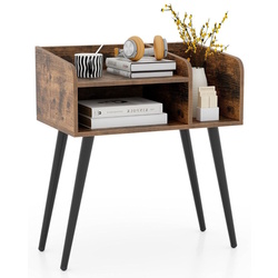 Тумба прикроватная Costway HU10755CF-1 (Rustic Brown) Thumb