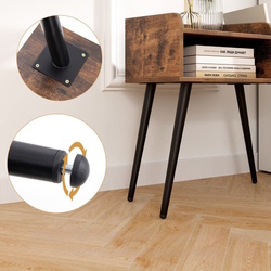 Тумба прикроватная Costway HU10755CF-1 (Rustic Brown) Thumb