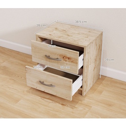 Тумба прикроватная Costway HU10888OK (Oak) Thumb