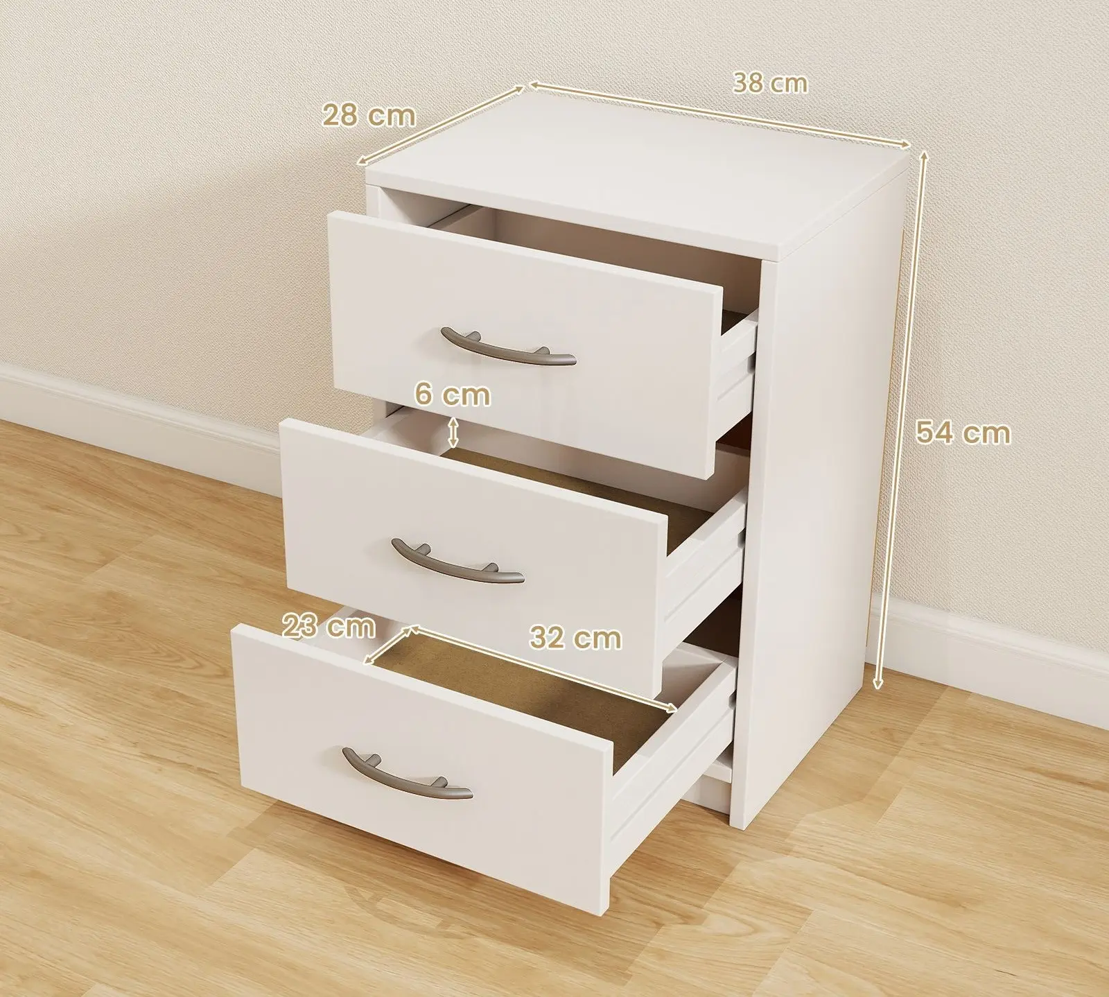 Noptiera Costway HU10889WH (White)