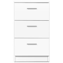 Тумба прикроватная Costway HW61149WH (White) Thumb