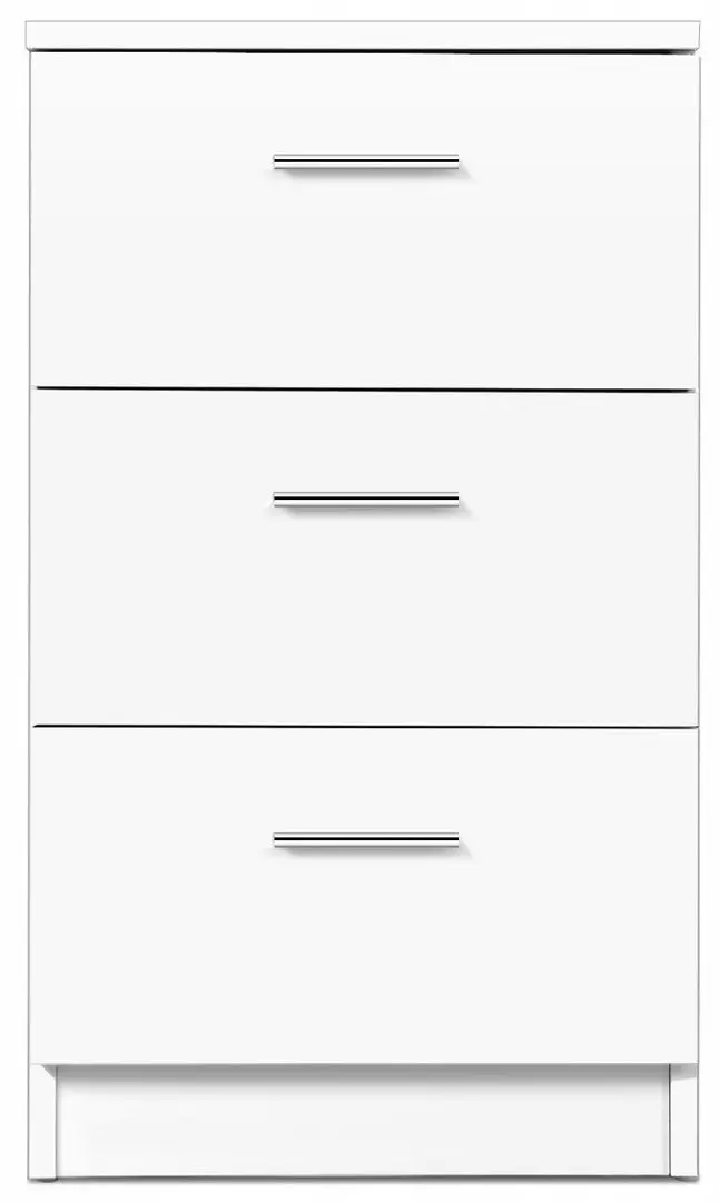 Тумба прикроватная Costway HW61149WH (White)