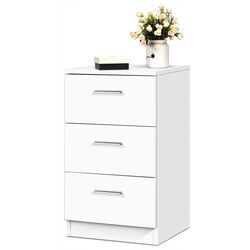 Тумба прикроватная Costway HW61149WH (White) Thumb