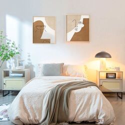 Noptiera Costway JV10074NA (Natural Oak/Black) Thumb