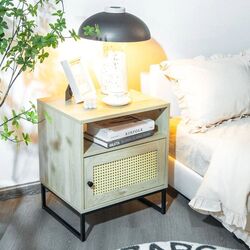 Noptiera Costway JV10074NA (Natural Oak/Black) Thumb