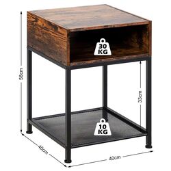 Noptiera Costway JV11179CF (Brown) Thumb