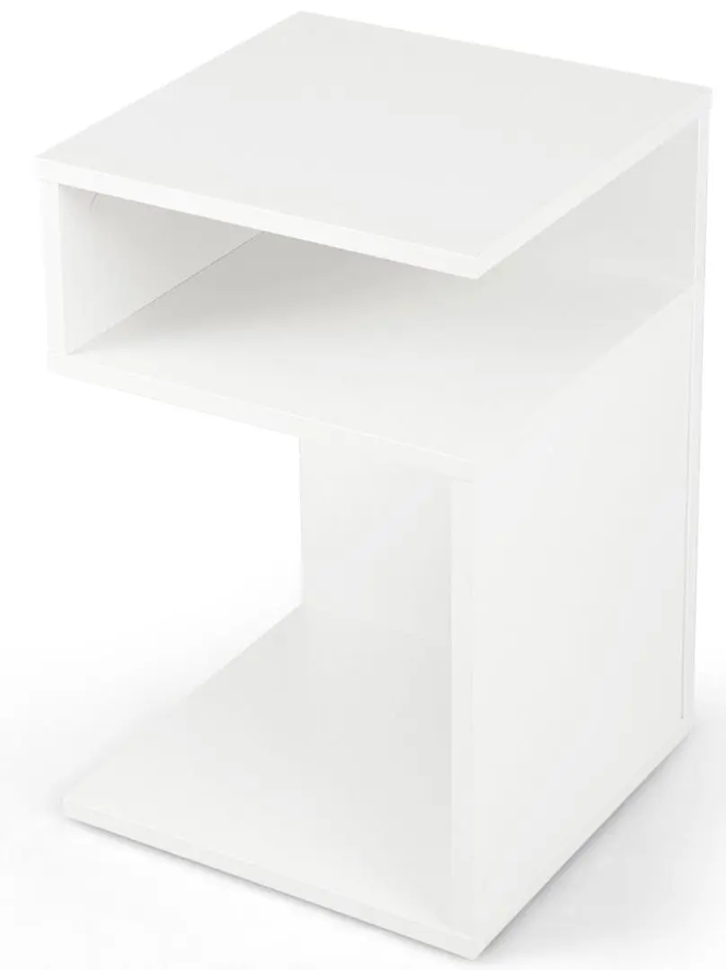 Тумба прикроватная Costway JV11241WH (White)