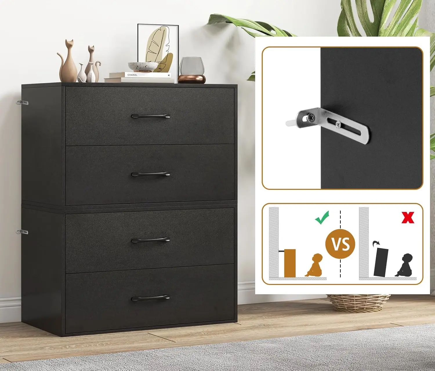 Noptiera Costway JZ10270DK (Black)