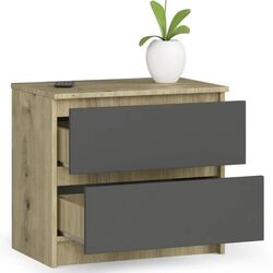 Noptiera Akord K60 2SZ (Artisan Oak/Graphite Gray) Thumb