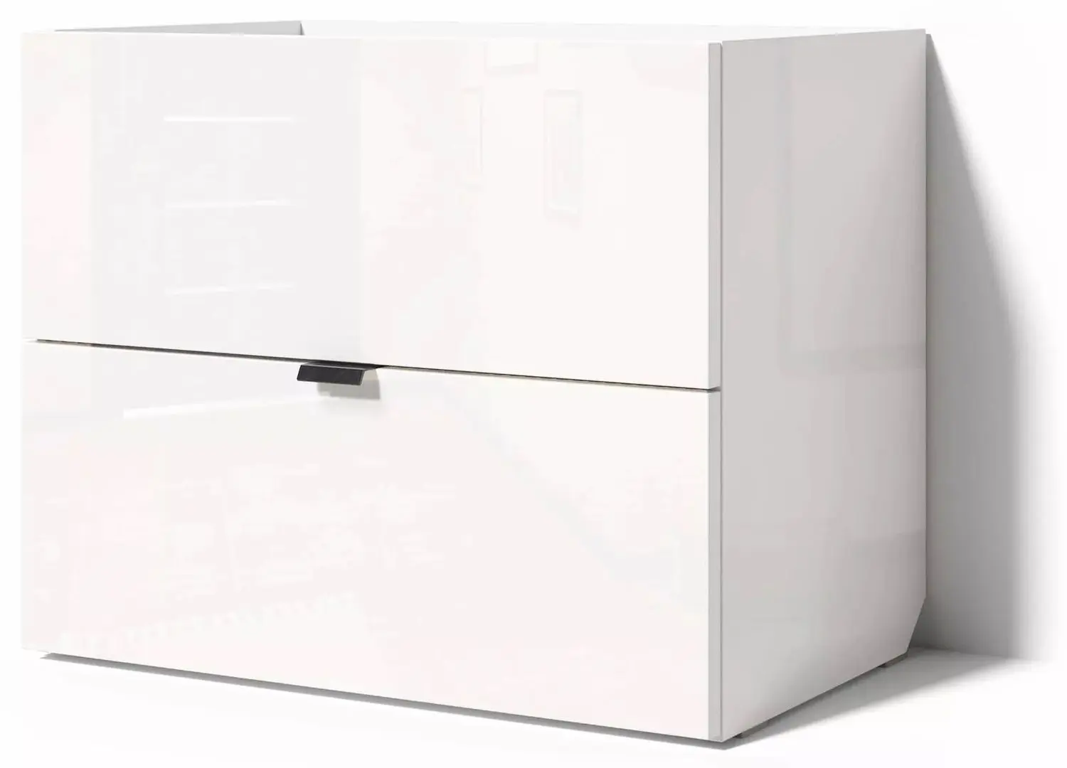 Noptiera Fabrik Home Hardy (White/White Gloss)