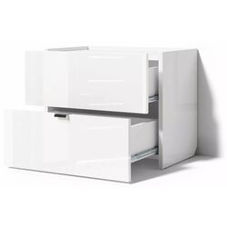 Noptiera Fabrik Home Hardy (White/White Gloss) Thumb