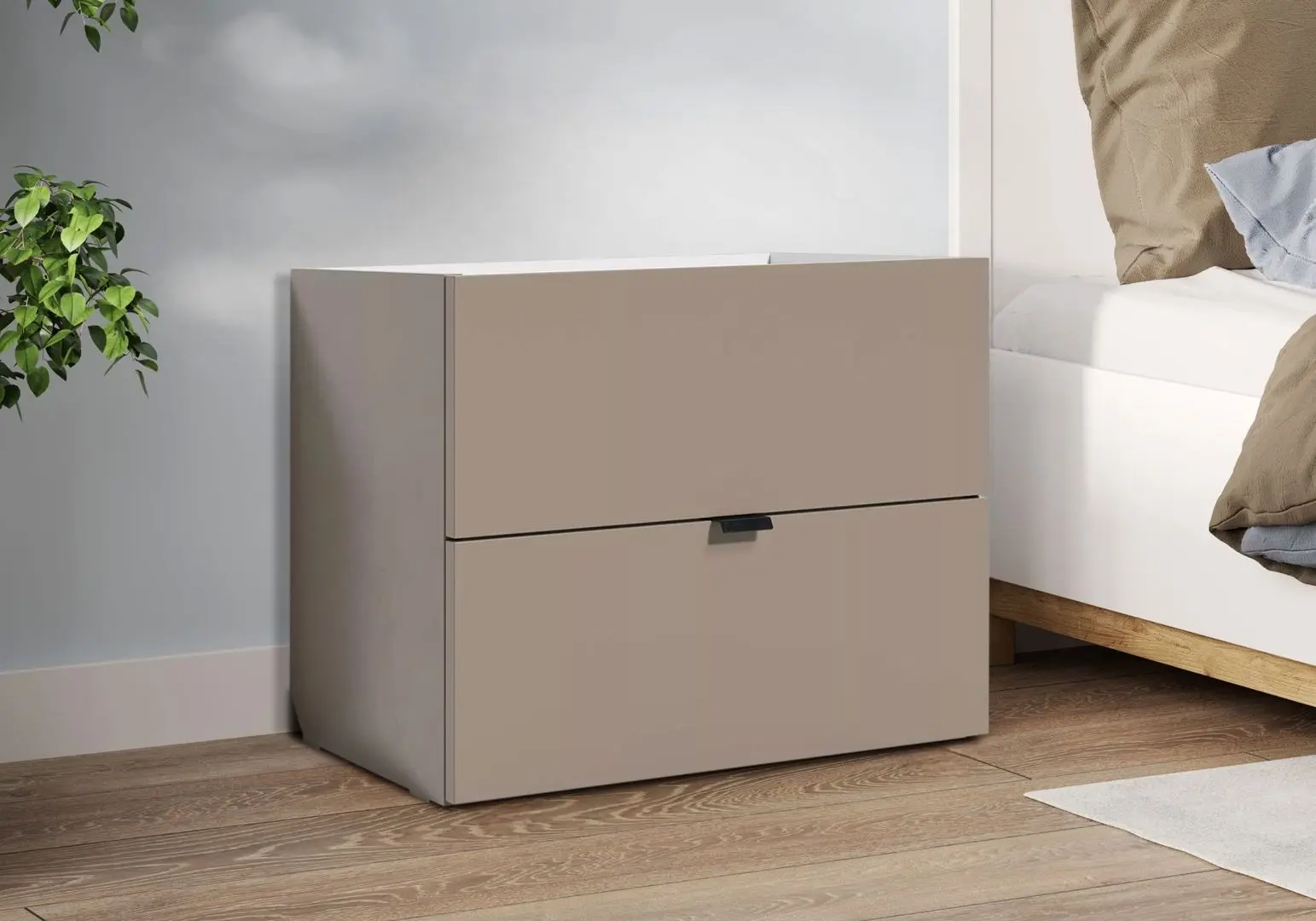 Noptiera Fabrik Home Hardy (White/Clay Gray)