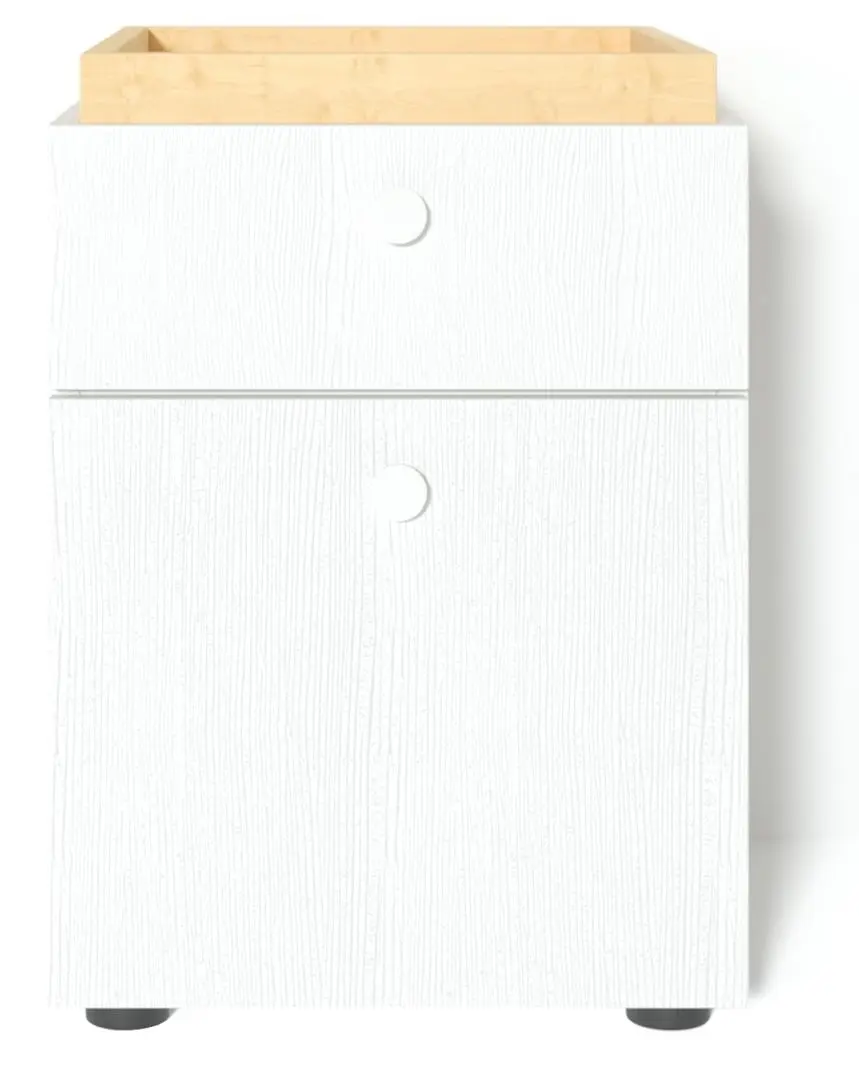 Noptiera Fabrik Home Linia stanga (Maple/Ash White) - 5