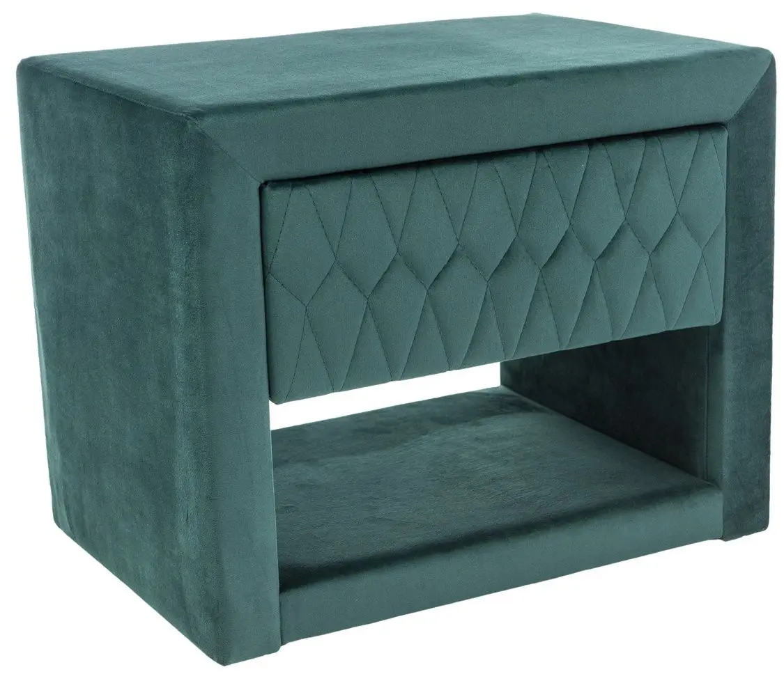 Тумба прикроватная Signal Azurro Velvet (Green)