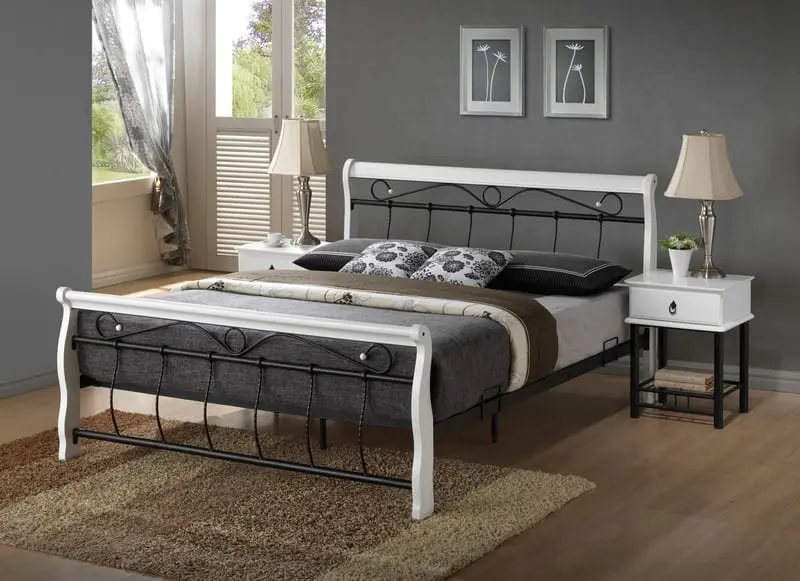 Тумба прикроватная Signal ET-747 (White/Black) - 3