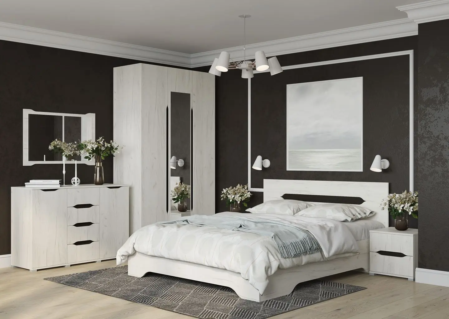 Noptiera Горизонт Vega (Kraft Oak White/Wenge) - 3