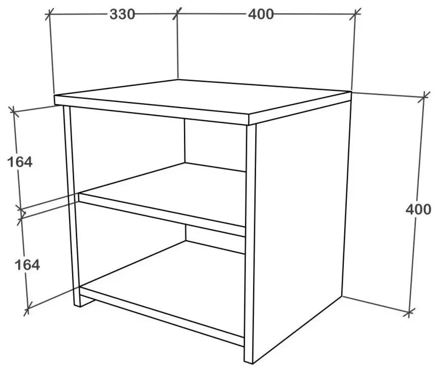 Тумба прикроватная Haaus Alma (White)