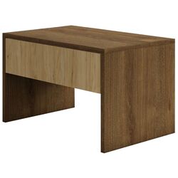 Тумба прикроватная Haaus Pedro 1Я (Bronze Oak/Natural Wood)