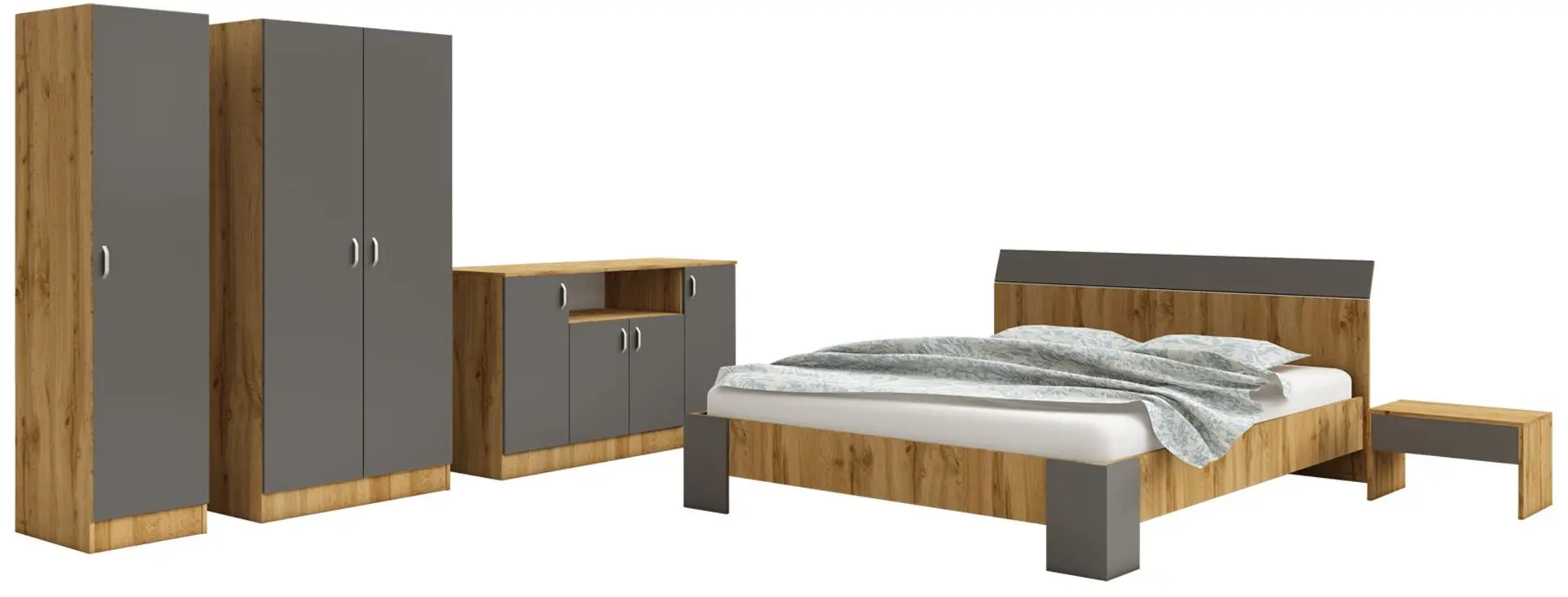 Noptiera Haaus Pedro 1S (Wotan Oak/Anthracite)