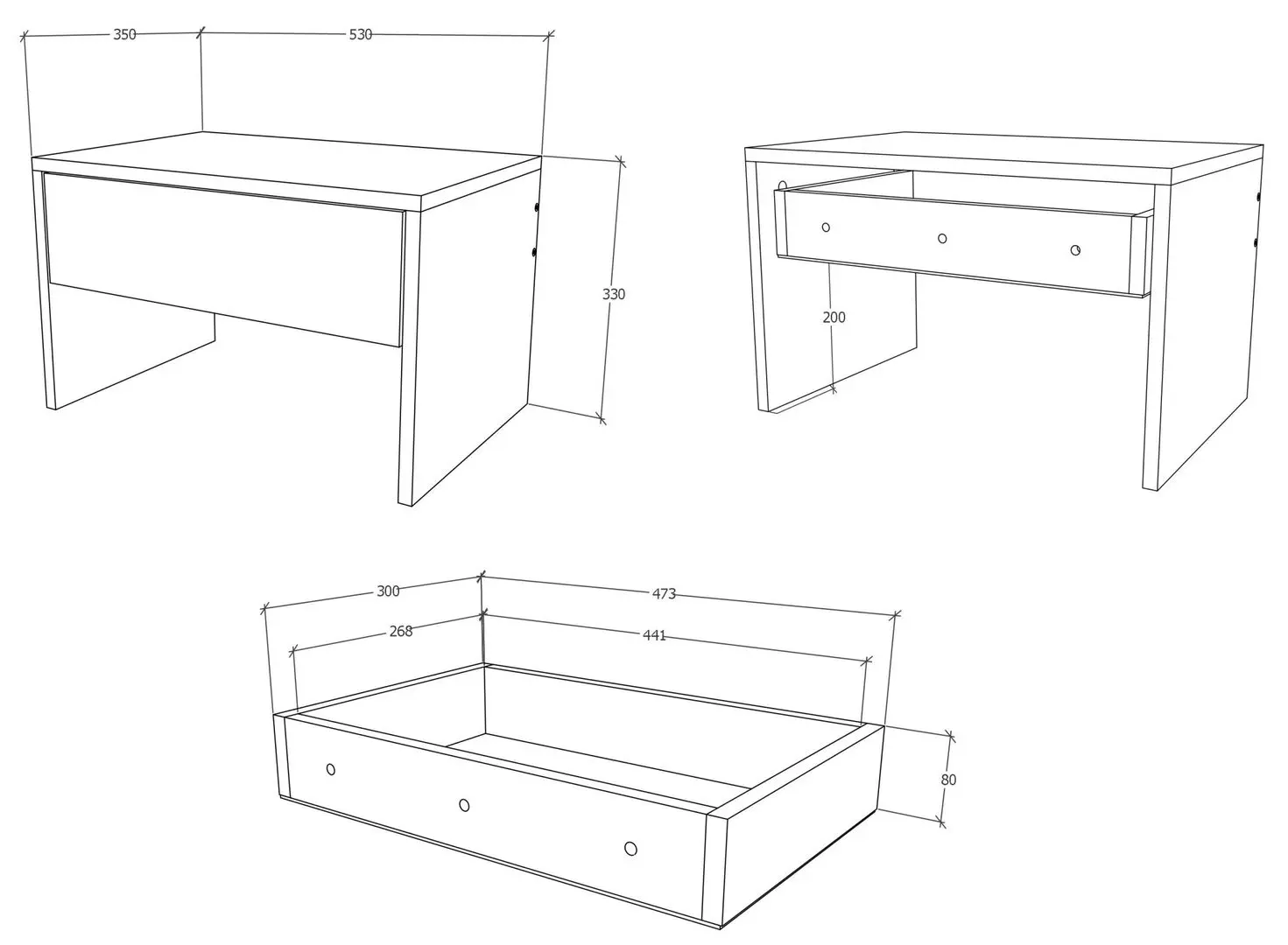 Noptiera Haaus Pedro 1S (Wotan Oak/Anthracite)