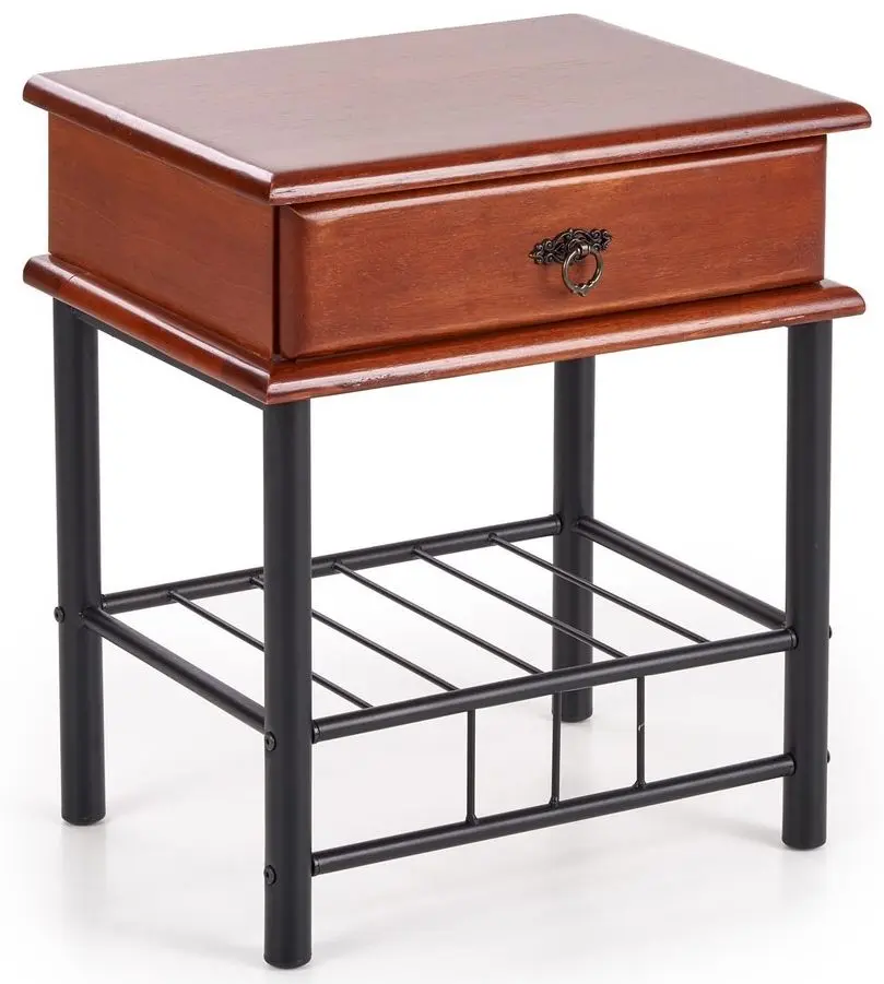 Noptiera Halmar Fiona (Cherry Antique/Black)