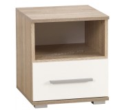 Noptiera Halmar Lima SN1 (Sonoma Oak/White)