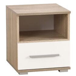 Noptiera Halmar Lima SN1 (Sonoma Oak/White)
