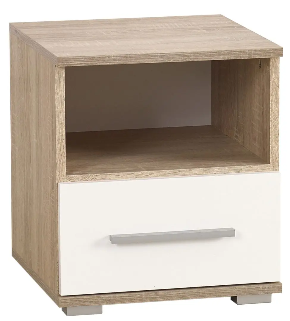 Noptiera Halmar Lima SN1 (Sonoma Oak/White)