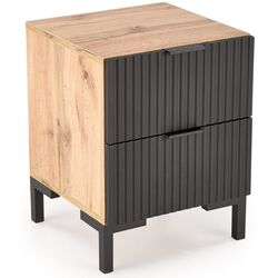 Noptiera Halmar Nela (Craft Oak/Black) Thumb