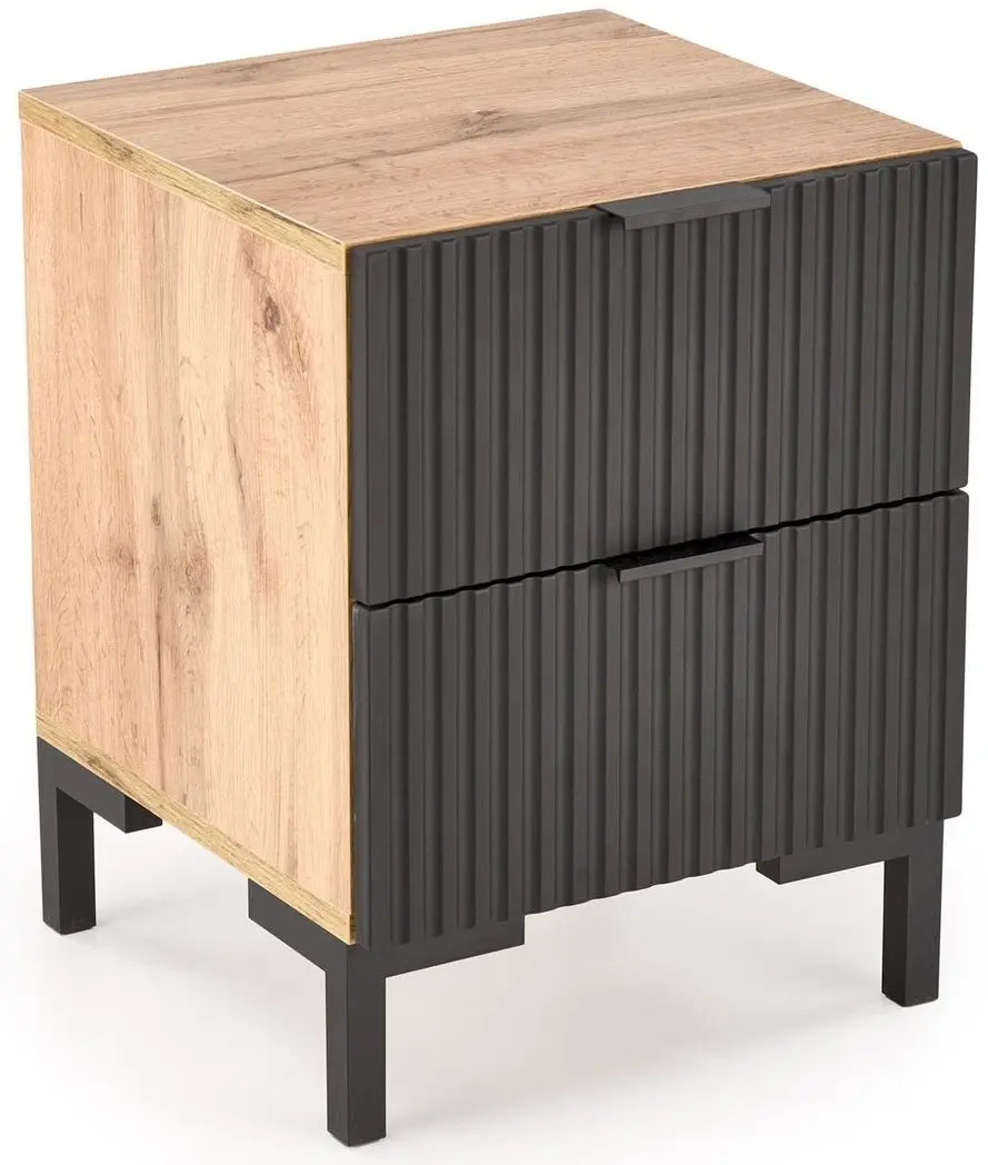 Noptiera Halmar Nela (Craft Oak/Black)