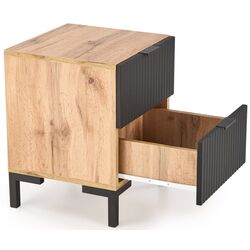 Noptiera Halmar Nela (Craft Oak/Black) Thumb