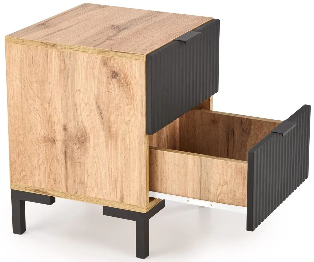 Noptiera Halmar Nela (Craft Oak/Black)