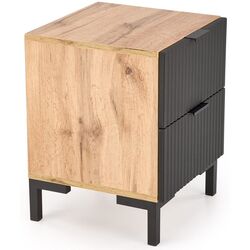 Noptiera Halmar Nela (Craft Oak/Black) Thumb