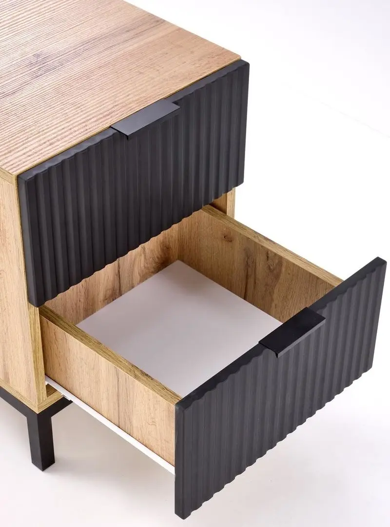 Noptiera Halmar Nela (Craft Oak/Black)