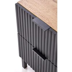 Noptiera Halmar Nela (Craft Oak/Black) Thumb