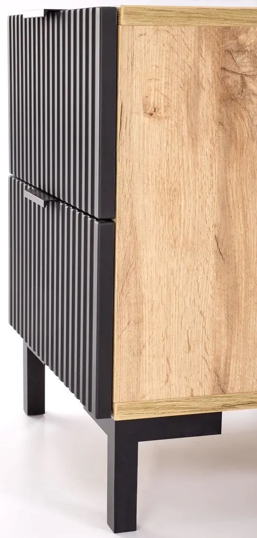 Noptiera Halmar Nela (Craft Oak/Black)