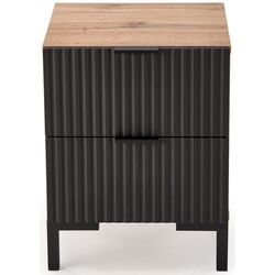 Noptiera Halmar Nela (Craft Oak/Black) Thumb