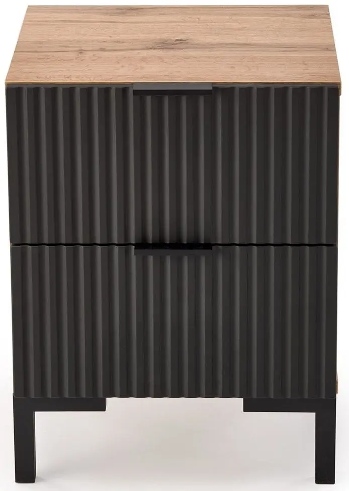 Noptiera Halmar Nela (Craft Oak/Black)